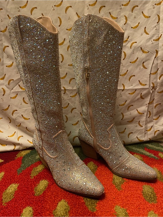 Matisse Shoes - Matisse Rhinestone Bling Cowboy Cowgirl Boots Rave Concert